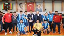 OKUL SPORLARI GENÇ A KIZ-ERKEK FUTSAL MÜSABAKALARI TAMAMLANDI