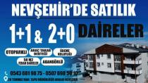 Nevşehir'de Satılık 1+1 daireler