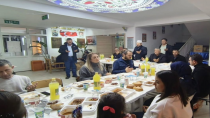 Alacaşar Ortaokulu ve Çat İlkokulunda iftar programı düzenlendi