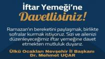 Ülkücüler bu iftarda buluşacak