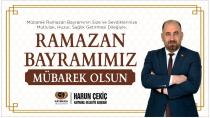 Başkan Harun Çekiç'ten Ramazan Bayramı Mesajı