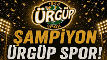 1. Amatör Küme Futbol Liginde Şampiyon Ürgüpspor oldu