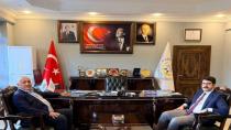 Ürgüp Kaymakamı Coşkun'dan, Başkan Ömer Eren'e ziyaret