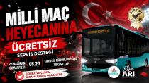 Dünya Kupası Türkiye 2. Maçı Kapadokya Kültür ve Sanat merkezinde Dev ekranda gösterilecek