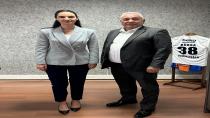 Başkan Eren'den Vali Yardımcısı Karaalioğluna Veda ziyareti