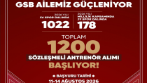 Gençlik ve Spor Bakanlığı 1200 Sözleşmeli Antrenör Alımı Yapacak