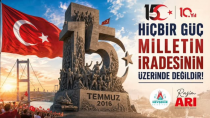 Nevşehir Belediye Başkanı Rasim Arı’dan 15 Temmuz Mesajı