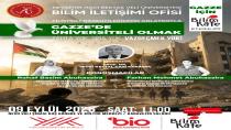 NEVÜ Bilim İletişimi Ofisi’nden “Gazze’de Üniversiteli Olmak” Konulu Program