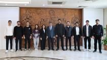 Ülkü Ocakları NEVÜ Birim Temsilcilerinden Rektör Aktekin’e Ziyaret